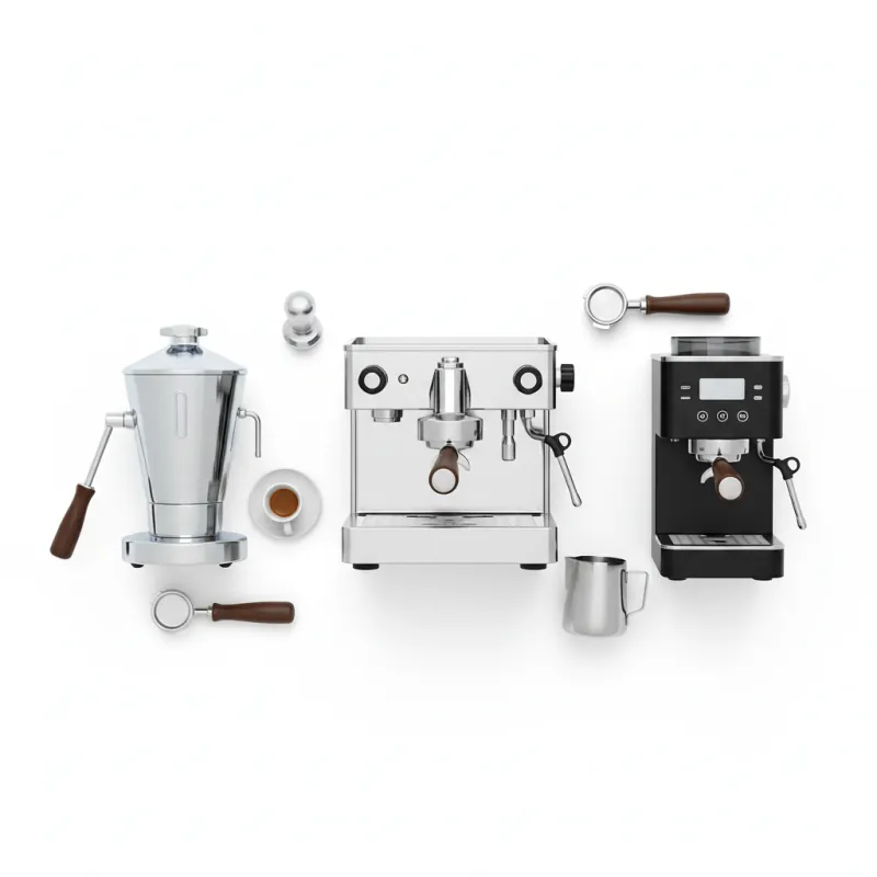 Semi-Automatic & Manual Espresso Machines
