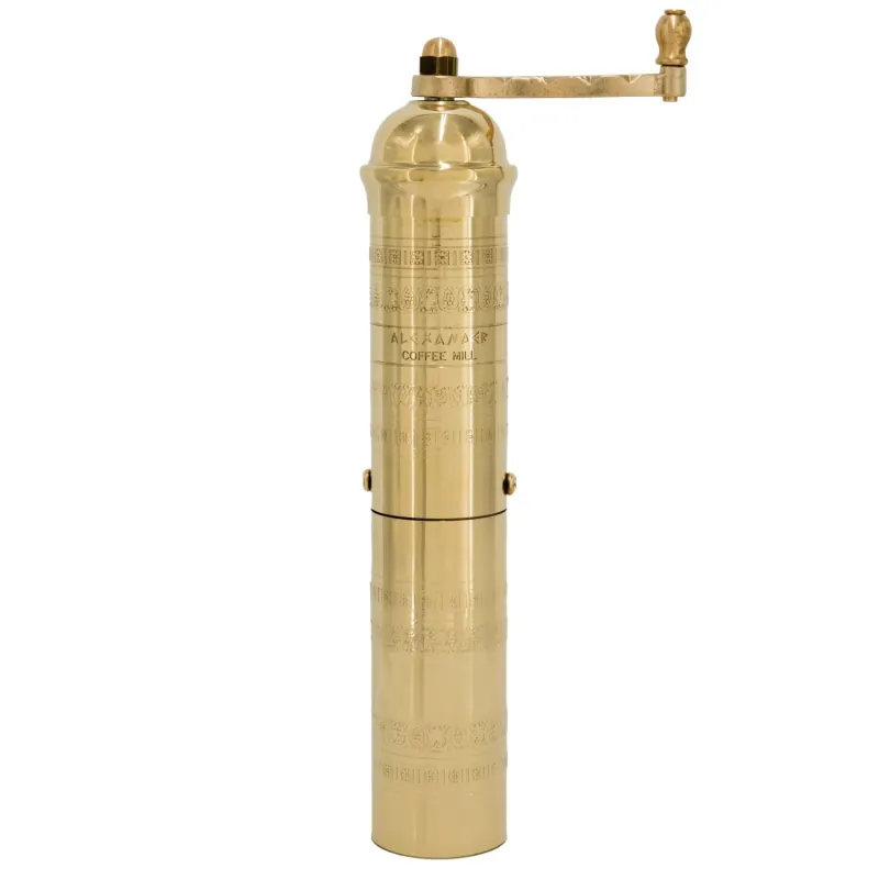 Alexander 10.5-Inch Brass Greek Coffee Mill