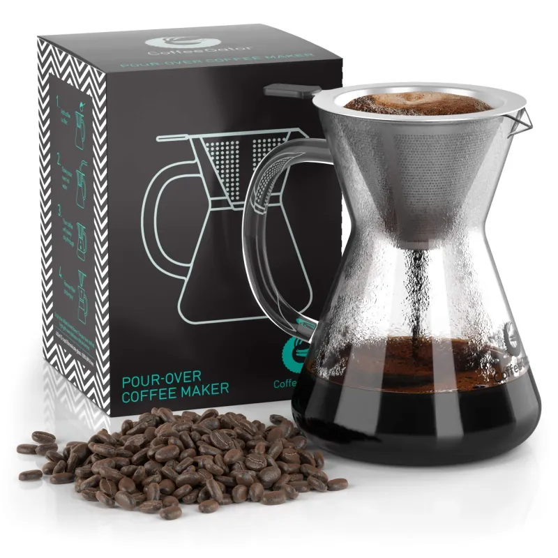 Coffee Gator Pour Over Coffee Maker 14oz