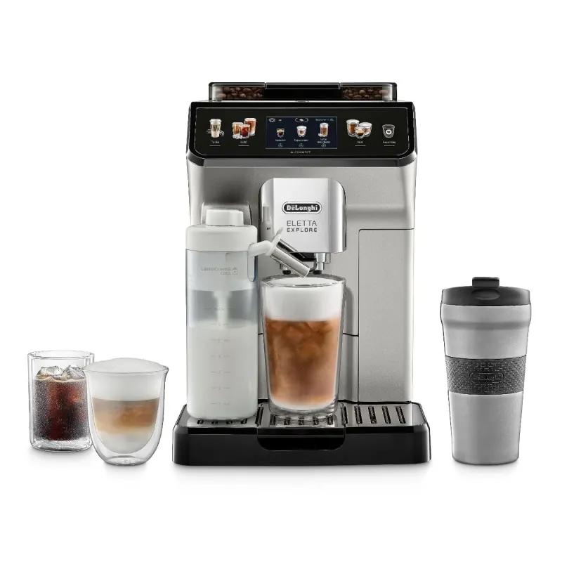 De'Longhi Eletta Explore Cold Brew & Milk Frother