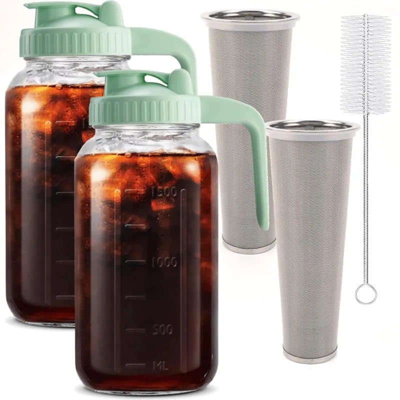 Fermus Cold Brew Coffee Maker 64oz (Set of 2)