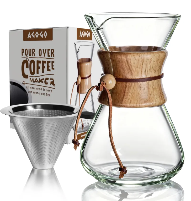 Pour Over Coffee Maker 28oz