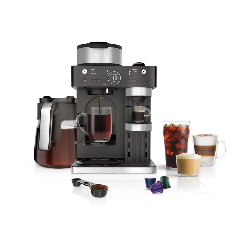 Ninja Espresso & Coffee Maker & Barista System CFN601 Black